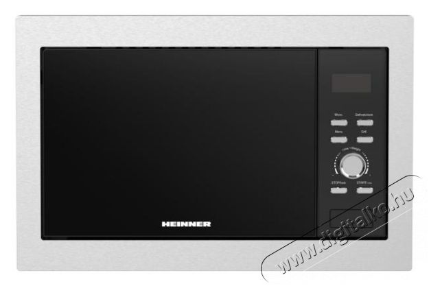 Heinner HMW-BI2360SS Beépíthető mikrohullámú sütő Konyhai termékek - Mikrohullámú sütő - Mikrohullámú sütő (beépíthető) - 500749