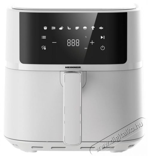 Heinner HAF-B6WH17SQ airfryer Konyhai termékek - Konyhai kisgép (sütés / főzés / hűtés / ételkészítés) - Légkeveréses főzőgép / elektromos kukta / multifunkciós sütő - 501327