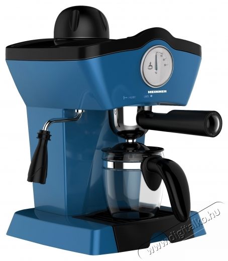 Heinner Charm HEM-200BL Karos eszpresszó kávéfőző, 800W, 250 ml kapacitás, 3.5 bar, Kék Konyhai termékek - Kávéfőző / kávéörlő / kiegészítő - Presszó kávéfőző - 531135