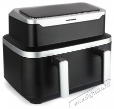 Heinner HAF-DDB9BK26 Dupla forró levegős sütő Konyhai termékek - Konyhai kisgép (sütés / főzés / hűtés / ételkészítés) - Légkeveréses főzőgép / elektromos kukta / multifunkciós sütő - 531160