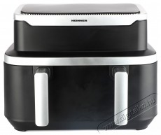 Heinner HAF-DDB9BK26 Dupla forró levegős sütő Konyhai termékek - Konyhai kisgép (sütés / főzés / hűtés / ételkészítés) - Légkeveréses főzőgép / elektromos kukta / multifunkciós sütő - 531160