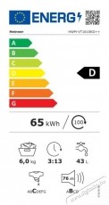 Heinner HWM-VT1610KD++ mos&oacute;g&eacute;p H&aacute;ztart&aacute;s / Otthon / K&uuml;lt&eacute;r - Mos&oacute;g&eacute;p / sz&aacute;r&iacute;t&oacute;g&eacute;p - El&ouml;lt&ouml;ltős norm&aacute;l (60cm-ig) mos&oacute;g&eacute;p - 531159