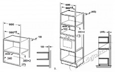 Heinner HMW-MDBI20MIX Mikrohull&aacute;m&uacute; s&uuml;tő Konyhai term&eacute;kek - Mikrohull&aacute;m&uacute; s&uuml;tő - Mikrohull&aacute;m&uacute; s&uuml;tő (be&eacute;p&iacute;thető) - 532891
