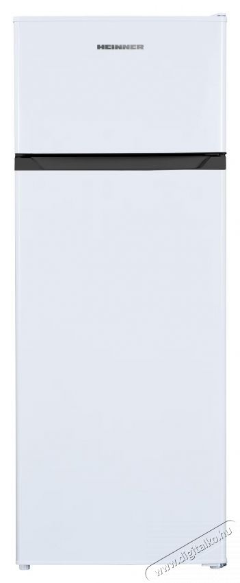Heinner HF-H2206E++ kombin&aacute;lt hűtőszekr&eacute;ny, E energiaoszt&aacute;ly, 206 L, LED l&aacute;mpa, 3 hűtőszekr&eacute;ny &uuml;vegpolc, M:143 cm, Feh&eacute;r Konyhai term&eacute;kek - Hűtő, fagyaszt&oacute; (szabadon&aacute;ll&oacute;) - Fel&uuml;lfagyaszt&oacute;s kombin&aacute;lt hűtő - 533443