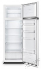 Heinner HF-HS243E++ Hűtőszekr&eacute;ny, 243 l, Mechanikus vez&eacute;rl&eacute;s &aacute;ll&iacute;that&oacute; termoszt&aacute;ttal, LED vil&aacute;g&iacute;t&aacute;s, E energiaoszt&aacute;ly, M 161 cm, Feh&eacute;r Konyhai term&eacute;kek - Hűtő, fagyaszt&oacute; (szabadon&aacute;ll&oacute;) - Fel&uuml;lfagyaszt&oacute;s kombin&aacute;lt hűtő - 533461