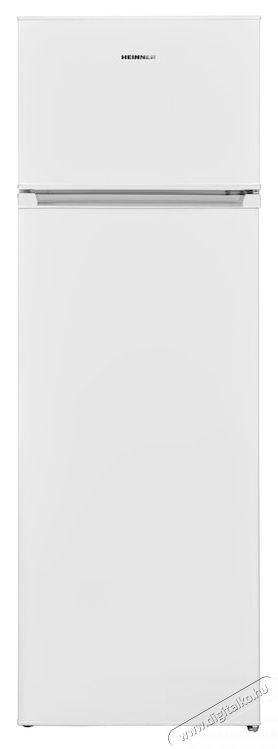 Heinner HF-V242E++, K&eacute;tajt&oacute;s hűtő, 242 l, Less Frost, E energiaoszt&aacute;ly, Mechanikus vez&eacute;rl&eacute;s, LED vil&aacute;g&iacute;t&aacute;s, M 160 cm, Feh&eacute;r Konyhai term&eacute;kek - Hűtő, fagyaszt&oacute; (szabadon&aacute;ll&oacute;) - Fel&uuml;lfagyaszt&oacute;s kombin&aacute;lt hűtő - 533460