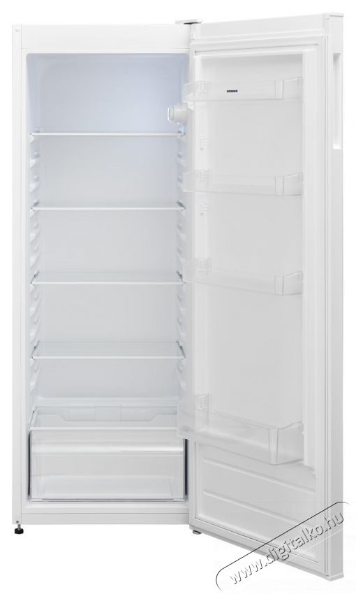 Heinner HF-V255E++ Hűtőszekr&eacute;ny, 255 l, E energiaoszt&aacute;ly, mechanikus vez&eacute;rl&eacute;s, LED vil&aacute;g&iacute;t&aacute;s, M 144 cm, feh&eacute;r Konyhai term&eacute;kek - Hűtő, fagyaszt&oacute; (szabadon&aacute;ll&oacute;) - Egyajt&oacute;s hűtő - 533442
