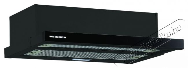 Heinner HTCH-490GBK teleszk&oacute;pos p&aacute;raelsz&iacute;v&oacute;, 90cm, 105W, fekete Konyhai term&eacute;kek - P&aacute;raelsz&iacute;v&oacute; - Be&eacute;p&iacute;thető / kih&uacute;zhat&oacute; - 533489