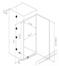 Heinner HF-BIM304NFINVE++ Egyajt&oacute;s be&eacute;p&iacute;thető hűtőszekr&eacute;ny, No Frost, 304L, E energiaoszt&aacute;ly, Inverter kompresszor, Elektronikus vez&eacute;rl&eacute;s, Szuperhűt&eacute;s funkci&oacute;, LED vil&aacute;g&iacute;t&aacute;s Konyhai term&eacute;kek - Hűtő, fagyaszt&oacute; (be&eacute;p&iacute;thető) - Egyajt&oacute;s hűtő - 533458