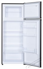 Heinner HF-H2206BKE++ kombin&aacute;lt fel&uuml;lfagyaszt&oacute;s hűtőszekr&eacute;ny, E energiaoszt&aacute;ly, 206 L, LED l&aacute;mpa, 3 hűtőszekr&eacute;ny &uuml;vegpolc, M: 143 cm, Fekete Konyhai term&eacute;kek - Hűtő, fagyaszt&oacute; (szabadon&aacute;ll&oacute;) - Fel&uuml;lfagyaszt&oacute;s kombin&aacute;lt hűtő - 533451