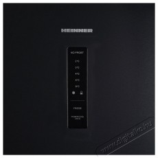 Heinner HF-HM413NFDXWDE++, K&eacute;tajt&oacute;s hűtőszekr&eacute;ny, 413 l, Full No Frost, E energiaoszt&aacute;ly, Kompresszor Dual Inverter, V&iacute;zadagol&oacute;, Kijelző, Gyerekz&aacute;r, M 178 cm, Rozsdamentes ac&eacute;l Konyhai term&eacute;kek - Hűtő, fagyaszt&oacute; (szabadon&aacute;ll&oacute;) - Fel&uuml;lfagyaszt&oacute;s kombin&aacute;lt hűtő - 533449