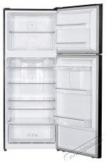 Heinner HF-HM413NFDXWDE++, K&eacute;tajt&oacute;s hűtőszekr&eacute;ny, 413 l, Full No Frost, E energiaoszt&aacute;ly, Kompresszor Dual Inverter, V&iacute;zadagol&oacute;, Kijelző, Gyerekz&aacute;r, M 178 cm, Rozsdamentes ac&eacute;l Konyhai term&eacute;kek - Hűtő, fagyaszt&oacute; (szabadon&aacute;ll&oacute;) - Fel&uuml;lfagyaszt&oacute;s kombin&aacute;lt hűtő - 533449