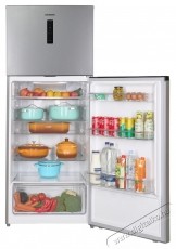 Heinner HF-HM415NFSE++, K&eacute;tajt&oacute;s hűtőszekr&eacute;ny, 415 l, Full No Frost, E energiaoszt&aacute;ly, kettős inverteres kompresszor, kijelző, gyerekz&aacute;r, M 178 cm, ez&uuml;st Konyhai term&eacute;kek - Hűtő, fagyaszt&oacute; (szabadon&aacute;ll&oacute;) - Fel&uuml;lfagyaszt&oacute;s kombin&aacute;lt hűtő - 533455