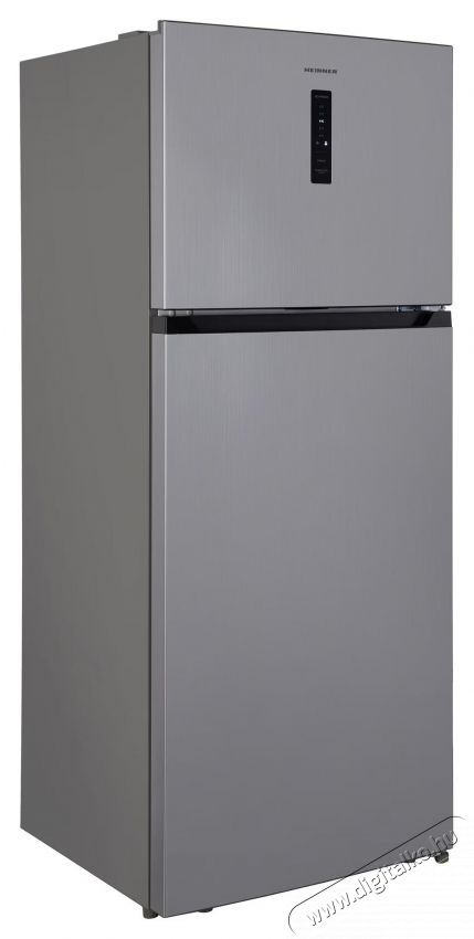 Heinner HF-HM415NFSE++, K&eacute;tajt&oacute;s hűtőszekr&eacute;ny, 415 l, Full No Frost, E energiaoszt&aacute;ly, kettős inverteres kompresszor, kijelző, gyerekz&aacute;r, M 178 cm, ez&uuml;st Konyhai term&eacute;kek - Hűtő, fagyaszt&oacute; (szabadon&aacute;ll&oacute;) - Fel&uuml;lfagyaszt&oacute;s kombin&aacute;lt hűtő - 533455
