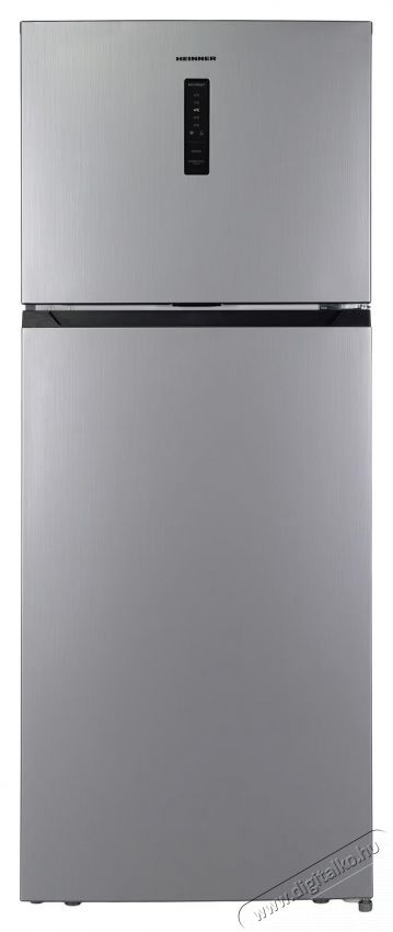 Heinner HF-HM415NFSE++, K&eacute;tajt&oacute;s hűtőszekr&eacute;ny, 415 l, Full No Frost, E energiaoszt&aacute;ly, kettős inverteres kompresszor, kijelző, gyerekz&aacute;r, M 178 cm, ez&uuml;st Konyhai term&eacute;kek - Hűtő, fagyaszt&oacute; (szabadon&aacute;ll&oacute;) - Fel&uuml;lfagyaszt&oacute;s kombin&aacute;lt hűtő - 533455