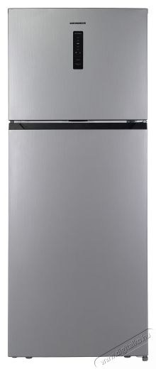 Heinner HF-HM415NFSE++, K&eacute;tajt&oacute;s hűtőszekr&eacute;ny, 415 l, Full No Frost, E energiaoszt&aacute;ly, kettős inverteres kompresszor, kijelző, gyerekz&aacute;r, M 178 cm, ez&uuml;st Konyhai term&eacute;kek - Hűtő, fagyaszt&oacute; (szabadon&aacute;ll&oacute;) - Fel&uuml;lfagyaszt&oacute;s kombin&aacute;lt hűtő - 533455