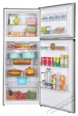 Heinner HF-HM415NFSE++, K&eacute;tajt&oacute;s hűtőszekr&eacute;ny, 415 l, Full No Frost, E energiaoszt&aacute;ly, kettős inverteres kompresszor, kijelző, gyerekz&aacute;r, M 178 cm, ez&uuml;st Konyhai term&eacute;kek - Hűtő, fagyaszt&oacute; (szabadon&aacute;ll&oacute;) - Fel&uuml;lfagyaszt&oacute;s kombin&aacute;lt hűtő - 533455