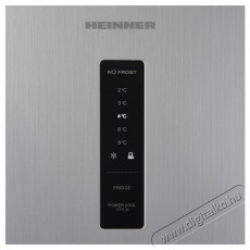 Heinner HF-HM415NFSE++, K&eacute;tajt&oacute;s hűtőszekr&eacute;ny, 415 l, Full No Frost, E energiaoszt&aacute;ly, kettős inverteres kompresszor, kijelző, gyerekz&aacute;r, M 178 cm, ez&uuml;st Konyhai term&eacute;kek - Hűtő, fagyaszt&oacute; (szabadon&aacute;ll&oacute;) - Fel&uuml;lfagyaszt&oacute;s kombin&aacute;lt hűtő - 533455