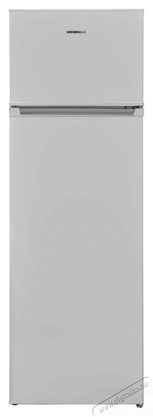Heinner HF-V242SE++ K&eacute;tajt&oacute;s hűtő, 242 l, Less Frost, E energiaoszt&aacute;ly, Mechanikus vez&eacute;rl&eacute;s, LED vil&aacute;g&iacute;t&aacute;s, M 160 cm, Ez&uuml;st Konyhai term&eacute;kek - Hűtő, fagyaszt&oacute; (szabadon&aacute;ll&oacute;) - Fel&uuml;lfagyaszt&oacute;s kombin&aacute;lt hűtő - 533457
