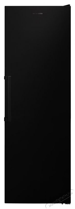 Heinner HF-V401NFBKE++, Egyajt&oacute;s hűtő, 389 l, No Frost, E energiaoszt&aacute;ly, Elektronikus vez&eacute;rl&eacute;s, LED vil&aacute;g&iacute;t&aacute;s, M 186 cm, Fekete Konyhai term&eacute;kek - Hűtő, fagyaszt&oacute; (szabadon&aacute;ll&oacute;) - Egyajt&oacute;s hűtő - 533453