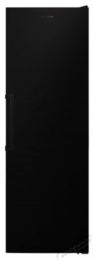 Heinner HF-V401NFBKE++, Egyajt&oacute;s hűtő, 389 l, No Frost, E energiaoszt&aacute;ly, Elektronikus vez&eacute;rl&eacute;s, LED vil&aacute;g&iacute;t&aacute;s, M 186 cm, Fekete Konyhai term&eacute;kek - Hűtő, fagyaszt&oacute; (szabadon&aacute;ll&oacute;) - Egyajt&oacute;s hűtő - 533453