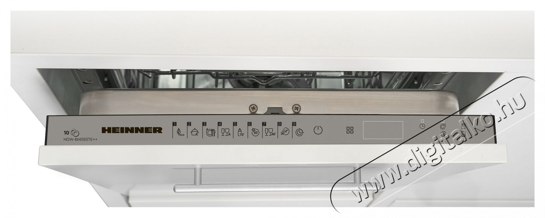 Heinner HDW-BI4593TE++ Be&eacute;p&iacute;thető mosogat&oacute;g&eacute;p, Konyhai term&eacute;kek - Mosogat&oacute;g&eacute;p - Keskeny (45cm-ig) be&eacute;p&iacute;thető mosogat&oacute;g&eacute;p - 535238