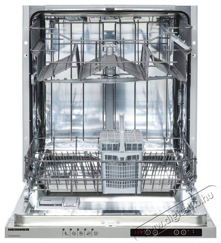 Heinner HDW-BI6005IE++ Be&eacute;p&iacute;thető mosogat&oacute;g&eacute;p, Feh&eacute;r Konyhai term&eacute;kek - Mosogat&oacute;g&eacute;p - Norm&aacute;l (60cm) be&eacute;p&iacute;thető mosogat&oacute;g&eacute;p - 535239