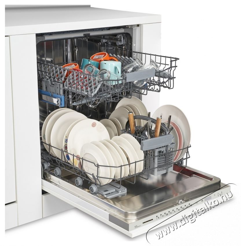 Heinner HDW-BI6092TE++ Be&eacute;p&iacute;thető mosogat&oacute;g&eacute;p, inox Konyhai term&eacute;kek - Mosogat&oacute;g&eacute;p - Norm&aacute;l (60cm) be&eacute;p&iacute;thető mosogat&oacute;g&eacute;p - 535241