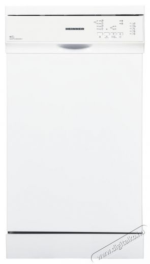 Heinner HDW-FS4552WE++ Mosogat&oacute;g&eacute;p, E energiaoszt&aacute;ly, Feh&eacute;r Konyhai term&eacute;kek - Mosogat&oacute;g&eacute;p - Keskeny (45cm-ig) szabadon&aacute;ll&oacute; mosogat&oacute;g&eacute;p - 535246