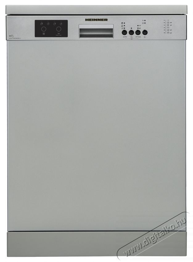 Heinner HDW-FS6006DSE++ Szabadon&aacute;ll&oacute; mosogat&oacute;g&eacute;p, ez&uuml;st Konyhai term&eacute;kek - Mosogat&oacute;g&eacute;p - Norm&aacute;l (60cm) szabadon&aacute;ll&oacute; mosogat&oacute;g&eacute;p - 535247