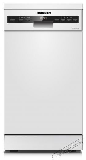 Heinner HDW-FSM45710AWD+++ mosogat&oacute;g&eacute;p, feh&eacute;r Konyhai term&eacute;kek - Mosogat&oacute;g&eacute;p - Keskeny (45cm-ig) szabadon&aacute;ll&oacute; mosogat&oacute;g&eacute;p - 535250