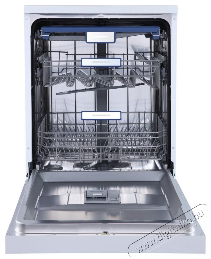 Heinner HDW-FSM60714AWD+++ mosogat&oacute;g&eacute;p, feh&eacute;r Konyhai term&eacute;kek - Mosogat&oacute;g&eacute;p - Norm&aacute;l (60cm) szabadon&aacute;ll&oacute; mosogat&oacute;g&eacute;p - 535252