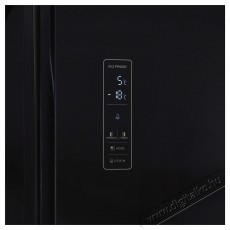 Heinner HSBS-HM422NFGBKE++ Side by side hűtőszekr&eacute;ny, 442 l, No Frost, E energiaoszt&aacute;ly, Display, Smart, M 176,5 cm, Fekete Konyhai term&eacute;kek - Hűtő, fagyaszt&oacute; (szabadon&aacute;ll&oacute;) - Amerikai t&iacute;pus&uacute; Side By Side hűtő - 535262