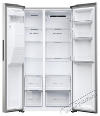 Heinner HSR5918DIMP Side by side hűtőszekr&eacute;ny, 511 l, Total No Frost, &Eacute;rintők&eacute;pernyős kijelző, V&iacute;z- &eacute;s j&eacute;gadagol&oacute;, D energiaoszt&aacute;ly, 177 cm, Platinum Inox Konyhai term&eacute;kek - Hűtő, fagyaszt&oacute; (szabadon&aacute;ll&oacute;) - Amerikai t&iacute;pus&uacute; Side By Side hűtő - 535276