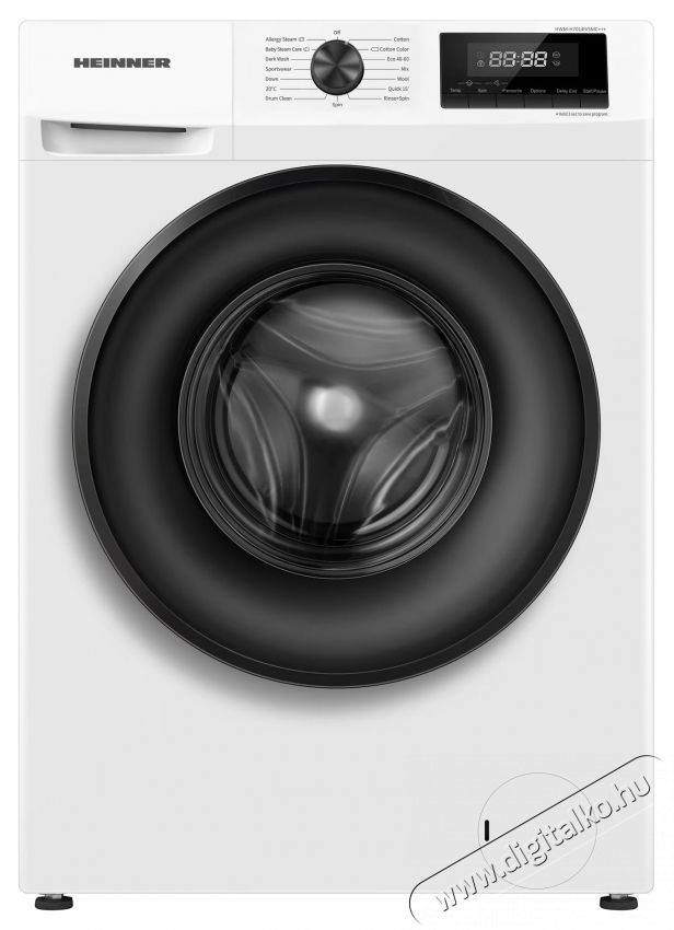 Heinner HWM-H7014IVSMC+++ Keskeny mos&oacute;g&eacute;p H&aacute;ztart&aacute;s / Otthon / K&uuml;lt&eacute;r - Mos&oacute;g&eacute;p / sz&aacute;r&iacute;t&oacute;g&eacute;p - El&ouml;lt&ouml;ltős norm&aacute;l (60cm-ig) mos&oacute;g&eacute;p - 535280