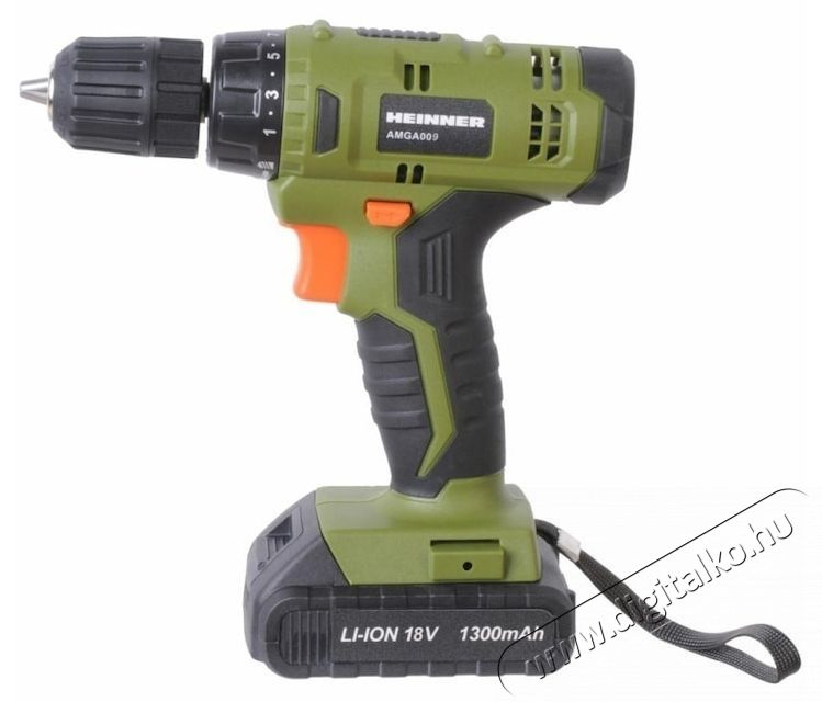 Heinner AMGA009 akkus f&uacute;r&oacute; &eacute;s csavarh&uacute;z&oacute; H&aacute;ztart&aacute;s / Otthon / K&uuml;lt&eacute;r - Szersz&aacute;m - Multifunkci&oacute;s g&eacute;p - 535295