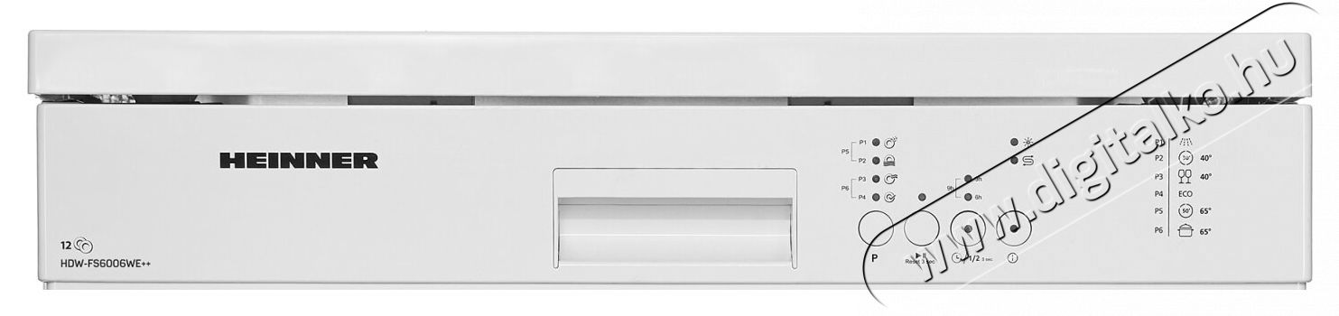 Heinner HDW-FS6006WE++ szabadon&aacute;ll&oacute; mosogat&oacute;g&eacute;p, feh&eacute;r Konyhai term&eacute;kek - Mosogat&oacute;g&eacute;p - Norm&aacute;l (60cm) szabadon&aacute;ll&oacute; mosogat&oacute;g&eacute;p - 535248