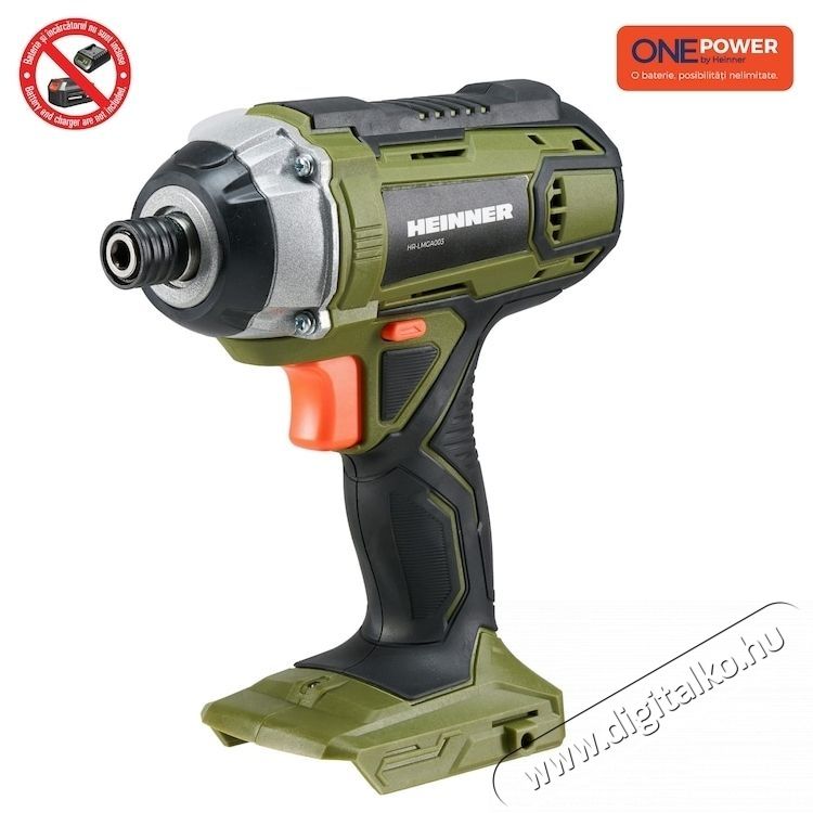 Heinner HR-LMGA003 Akkumul&aacute;toros &uuml;tvef&uacute;r&oacute; &eacute;s csavarh&uacute;z&oacute; H&aacute;ztart&aacute;s / Otthon / K&uuml;lt&eacute;r - Szersz&aacute;m - Multifunkci&oacute;s g&eacute;p - 535294