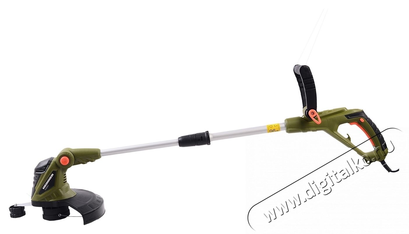 Heinner VCE001 elektromos kasza, 550 W, 10 000 ford./perc, 30 cm munkasz&eacute;less&eacute;g, 1,6 mm huzal&aacute;tm&eacute;rő, teleszk&oacute;pos tengely 180&deg;-os forgat&aacute;ssal H&aacute;ztart&aacute;s / Otthon / K&uuml;lt&eacute;r - K&uuml;lt&eacute;r / kerti term&eacute;k / grill - Motoros fűkasza / szeg&eacute;lyny&iacute;r&oacute; - 535299