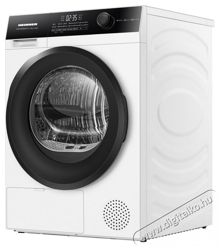 Heinner HHPD-HMK90IVFC+++ hőszivatty&uacute;s sz&aacute;r&iacute;t&oacute;g&eacute;p, 9 kg terhelhetős&eacute;g, C energiaoszt&aacute;ly, inverteres motor, feh&eacute;r H&aacute;ztart&aacute;s / Otthon / K&uuml;lt&eacute;r - Mos&oacute;g&eacute;p / sz&aacute;r&iacute;t&oacute;g&eacute;p - Sz&aacute;r&iacute;t&oacute;g&eacute;p - 536849