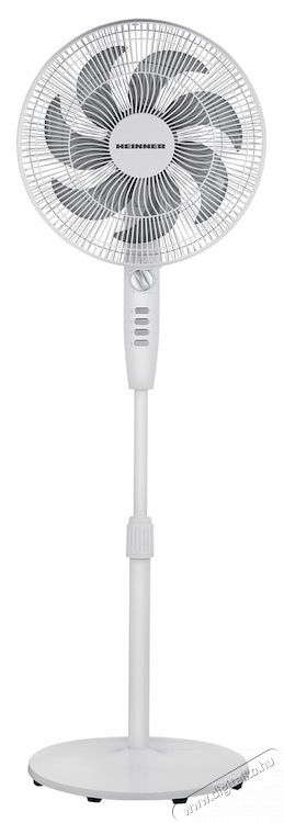 Heiner HSF-M750M-WH &aacute;ll&oacute;ventil&aacute;tor, 50W, 7 lap&aacute;t, Időz&iacute;tő: 2h, Mechanikus vez&eacute;rl&eacute;s, 85 -os oszcill&aacute;ci&oacute;s funkci&oacute;, 3 sebess&eacute;gfokozat, &Aacute;ll&iacute;that&oacute; magass&aacute;g, max. magass&aacute;g: 130cm, Feh&eacute;r H&aacute;ztart&aacute;s / Otthon / K&uuml;lt&eacute;r - Ventil&aacute;tor / L&eacute;gkondicion&aacute;l&oacute; - &Aacute;ll&oacute; / padl&oacute; ventil&aacute;tor - 533438