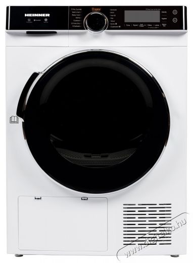 Heinner HHPD-M10K3A+++ hőszivatty&uacute;s sz&aacute;r&iacute;t&oacute;g&eacute;p, 10 kg, Inverter, 14 program, C energiaoszt&aacute;ly, &eacute;rint&eacute;svez&eacute;rl&eacute;s, szifonellenes funkci&oacute;, steriliz&aacute;l&oacute; program, k&aacute;dvil&aacute;g&iacute;t&aacute;s, feh&eacute;r H&aacute;ztart&aacute;s / Otthon / K&uuml;lt&eacute;r - Mos&oacute;g&eacute;p / sz&aacute;r&iacute;t&oacute;g&eacute;p - Sz&aacute;r&iacute;t&oacute;g&eacute;p - 536842