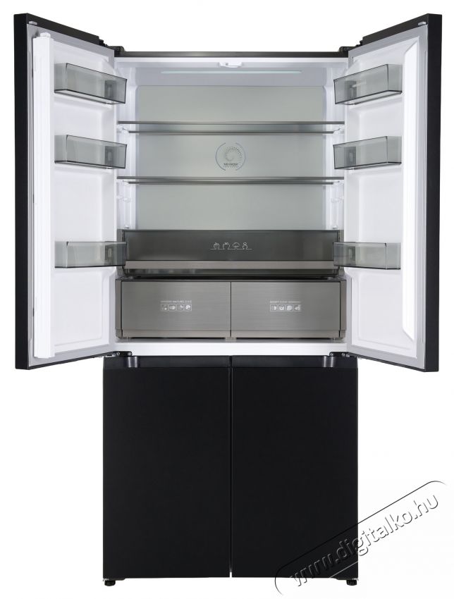 Heinner HSBS-HM505MDSINFDXE++ Side by side multidoor hűtőszekr&eacute;ny, 505l Konyhai term&eacute;kek - Hűtő, fagyaszt&oacute; (szabadon&aacute;ll&oacute;) - Amerikai t&iacute;pus&uacute; Side By Side hűtő - 535275