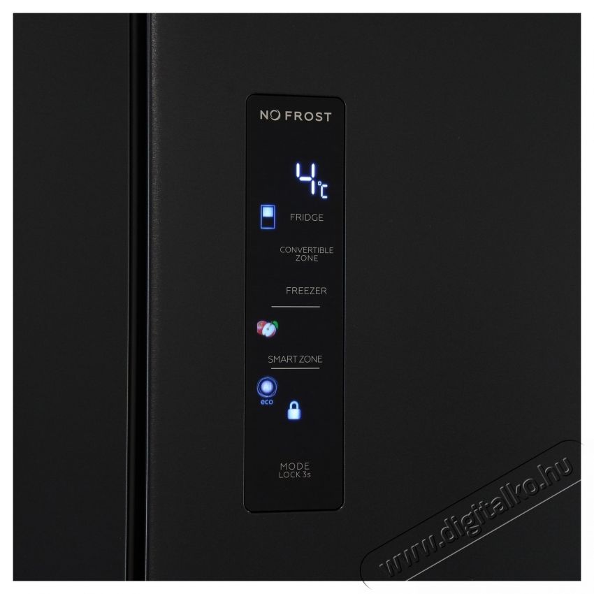 Heinner HSBS-HM505MDSINFDXE++ Side by side multidoor hűtőszekr&eacute;ny, 505l Konyhai term&eacute;kek - Hűtő, fagyaszt&oacute; (szabadon&aacute;ll&oacute;) - Amerikai t&iacute;pus&uacute; Side By Side hűtő - 535275