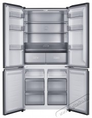 Heinner HSBS-HM505MDSINFDXE++ Side by side multidoor hűtőszekr&eacute;ny, 505l Konyhai term&eacute;kek - Hűtő, fagyaszt&oacute; (szabadon&aacute;ll&oacute;) - Amerikai t&iacute;pus&uacute; Side By Side hűtő - 535275