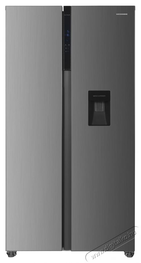 Heinner HSBS-HM529NFXWDE++, 529 l, Side by side hűtő Konyhai term&eacute;kek - Hűtő, fagyaszt&oacute; (szabadon&aacute;ll&oacute;) - Amerikai t&iacute;pus&uacute; Side By Side hűtő - 535272