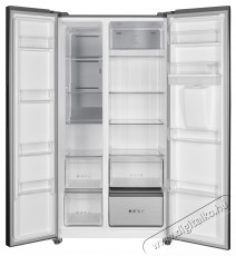 Heinner HSBS-HM592NFDXWDE++ Side by side hűtőszekr&eacute;ny, 592 l Konyhai term&eacute;kek - Hűtő, fagyaszt&oacute; (szabadon&aacute;ll&oacute;) - Amerikai t&iacute;pus&uacute; Side By Side hűtő - 535273