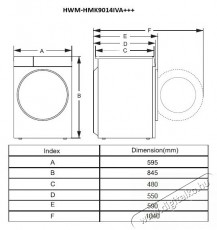 Heinner HWM-HMK9014IVA+++ mos&oacute;g&eacute;p, 9 kg, 1400 fordulat/perc, A energiaoszt&aacute;ly, inverteres motor, &eacute;rintők&eacute;pernyős vez&eacute;rl&eacute;s, digit&aacute;lis kijelző, Allergy steam program, feh&eacute;r H&aacute;ztart&aacute;s / Otthon / K&uuml;lt&eacute;r - Mos&oacute;g&eacute;p / sz&aacute;r&iacute;t&oacute;g&eacute;p - El&ouml;lt&ouml;ltős norm&aacute;l (60cm-ig) mos&oacute;g&eacute;p - 536838