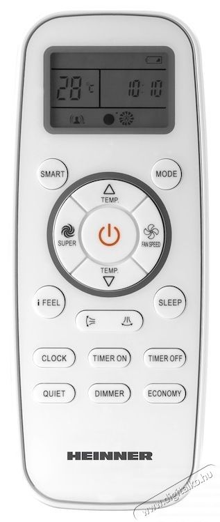 Heinner 24000 BTU Wi-Fi kl&iacute;m&aacute;k, A ++ oszt&aacute;ly, iFeel funkci&oacute;, csendes funkci&oacute;, időz&iacute;tő, automatikus &uacute;jraind&iacute;t&aacute;s, HAC-HS24WIFI ++, feh&eacute;r H&aacute;ztart&aacute;s / Otthon / K&uuml;lt&eacute;r - Ventil&aacute;tor / L&eacute;gkondicion&aacute;l&oacute; - Split kl&iacute;ma - 536774