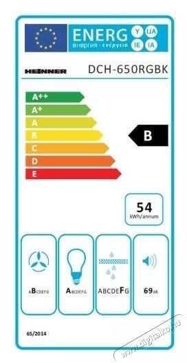 Heinner DCH-650RGBK be&eacute;p&iacute;thető dekorat&iacute;v p&aacute;raelsz&iacute;v&oacute; Konyhai term&eacute;kek - P&aacute;raelsz&iacute;v&oacute; - Be&eacute;p&iacute;thető / kih&uacute;zhat&oacute; - 536806